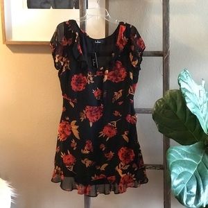 Lulu’s Floral Mini Dress